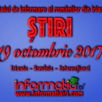 Știri 19 octombrie 2017 – Informatia IRL – Portal de informare al românilor din Irlanda