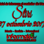 Știri 27 octombrie 2017 – Informatia IRL – Portal de informare al românilor din Irlanda