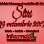 Știri 29 octombrie 2017 – Informatia IRL – Portalul de informare al românilor din Irlanda