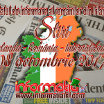 Știri 08 octombrie 2017 – Informatia IRL – Portal de informare al românilor din Irlanda
