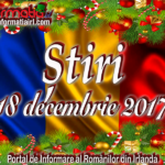 Știri 18 decembrie 2017 – Informatia IRL – Portalul de informare al românilor din Irlanda