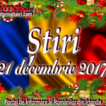 Știri 21 decembrie 2017 – Informatia IRL – Portalul de informare al românilor din Irlanda