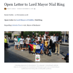 Gabriela Firea în Irlanda – Scrisoare deschisă trimisă primarului Dublinului