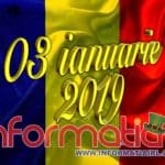 Știri 3 ianuarie 2019
