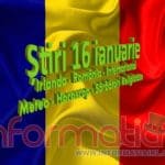 Știrile Informația 16 ianuarie 2019