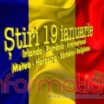 Știrile Informația 19 ianuarie 2019