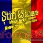 Știri 23 ianuarie 2019