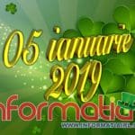ȘTIRI 05 IANUARIE 2019 – INFORMATIA IRL