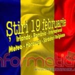 Știri 19 februarie 2019