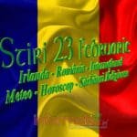 Știri 23 februarie 2019