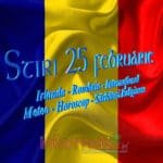 Știri 25 februarie 2019