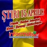 Știri 15 aprilie 2019