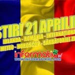 Știri 21 aprilie 2019