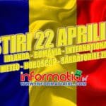 Știri 22 aprilie 2019
