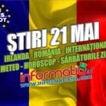 Știri 21 mai 2019