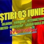 Știri 03 iunie 2019