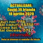 Irlanda Covid-19 actualizare 18 aprilie 2020