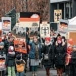 Dublin Protest and Furdui Family