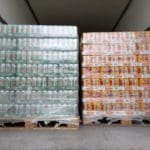 Un camion cu numere românești prins în Dublin Port cu o cantitate impresionantă de doze de bere