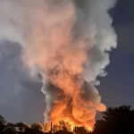 Incendiu de proporții în Dublin