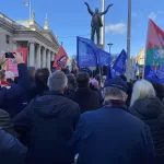 marș de solidaritate Dublin