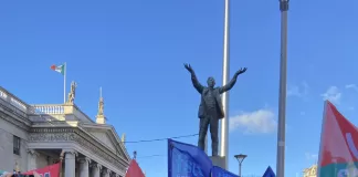 marș de solidaritate Dublin