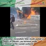 Incendiu în Coolock pe un teren destinat solicitanților de azil.
