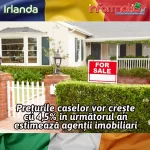Prețurile proprietăților imobiliare vor crește cu 4,5% în următorul an, estimează agenții imobiliari