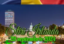 Știri Irlanda 29 septembrie 2024 Informatia IRL