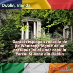 Gardaí respinge zvonurile despre un jaf armat în Parcul St Anne din Dublin