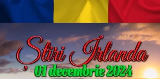 Știri Irlanda 01 decembrie Informatia IRL