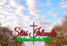 Știri Irlanda 02 decembrie Informatia IRL