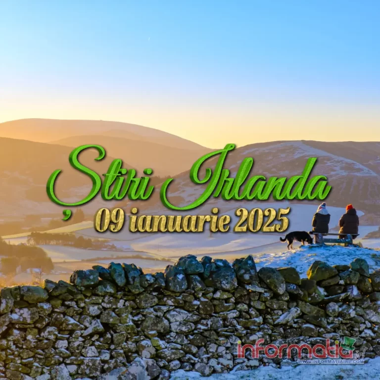 Știri Irlanda 09 ianuarie Informatia IRL