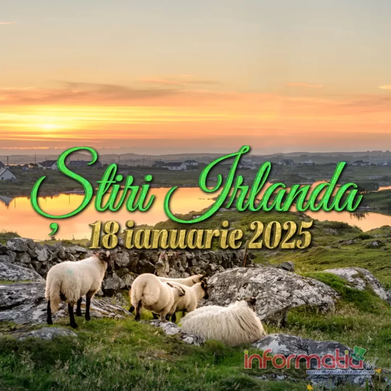 Știri Irlanda 18 ianuarie Informatia IRL
