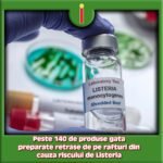 Alertă alimentară în Irlanda: Peste 140 de produse gata preparate retrase de pe rafturi din cauza riscului de Listeria