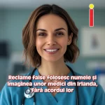 Avertisment pentru public: reclame false folosesc numele și imaginea medicilor fără acordul lor pentru a promova produse medicale înșelătoare