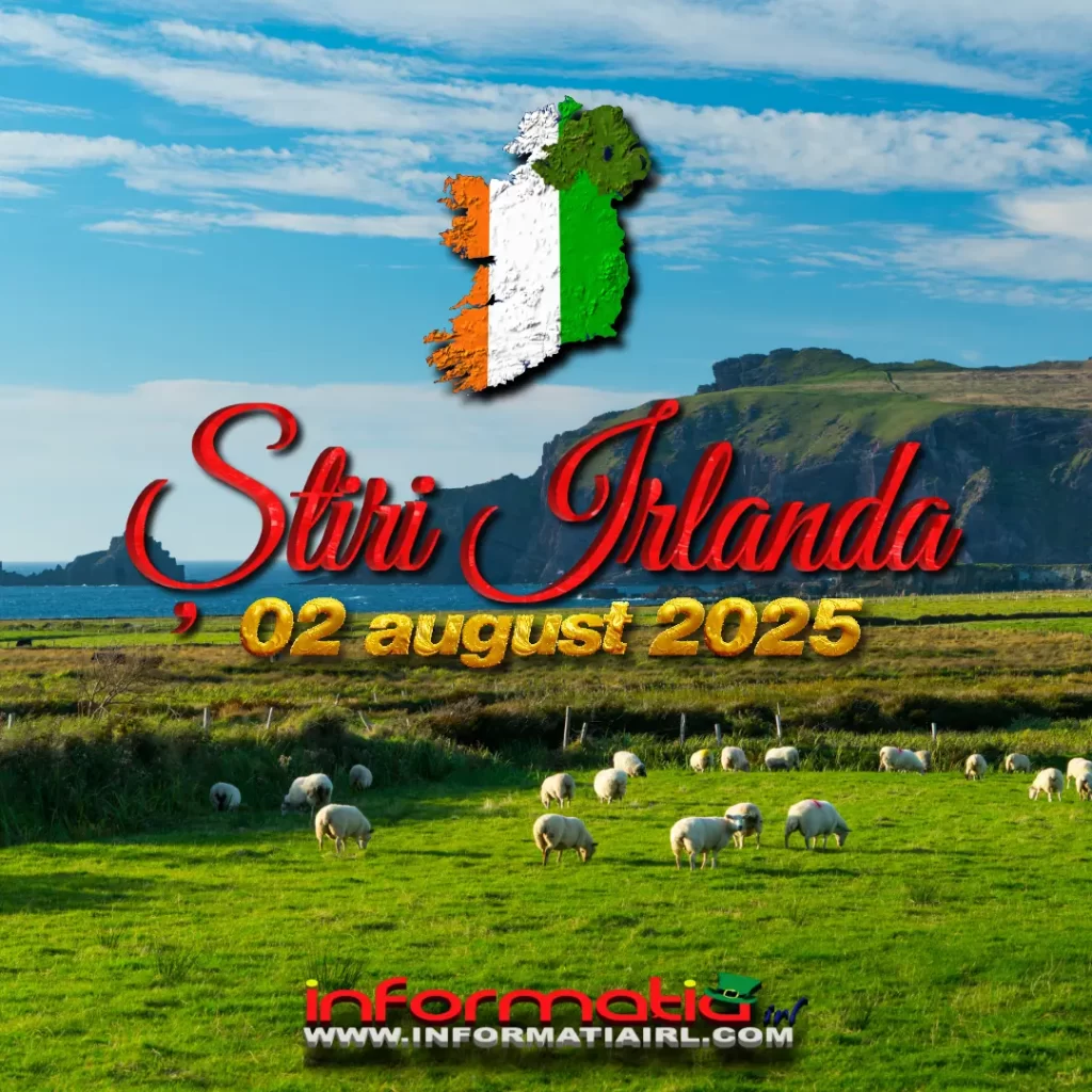 Știri Irlanda 02 august 2025 Informatia IRL