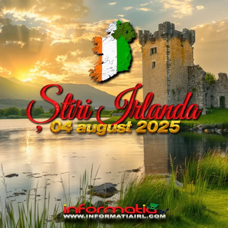 Știri Irlanda 04 august 2025 Informatia IRL