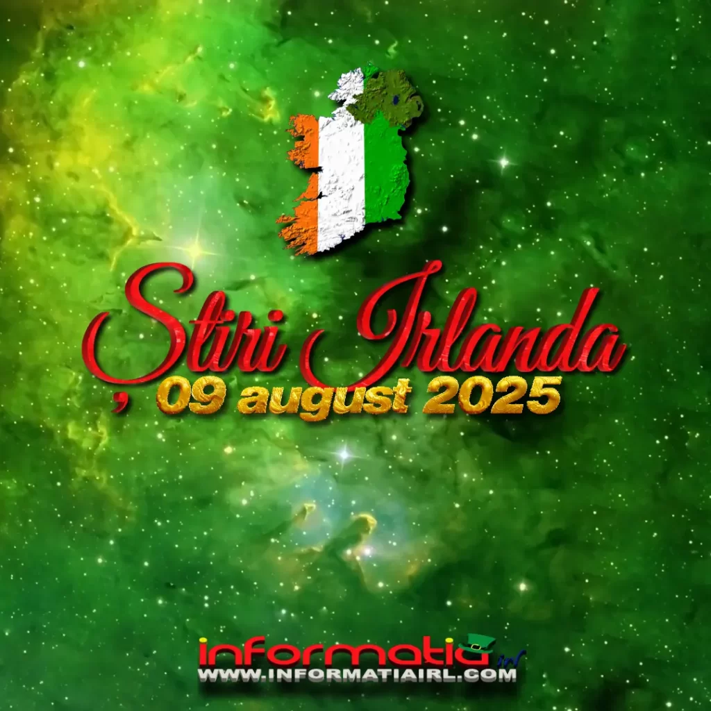 Știri Irlanda 09 august 2025 Informatia IRL