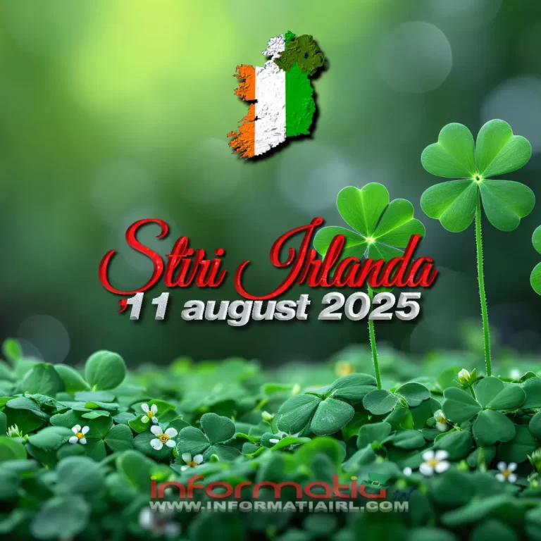 Știri Irlanda 11 august 2025 Informatia IRL