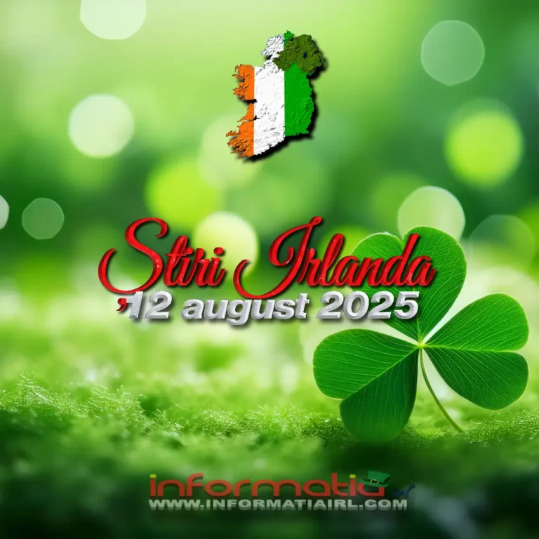Știri Irlanda 12 august 2025 Informatia IRL