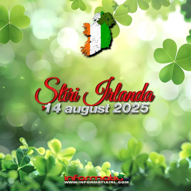 Știri Irlanda 14 august 2025 Informatia IRL