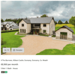 Harta celor mai scumpe chirii din Irlanda, septembrie 2025