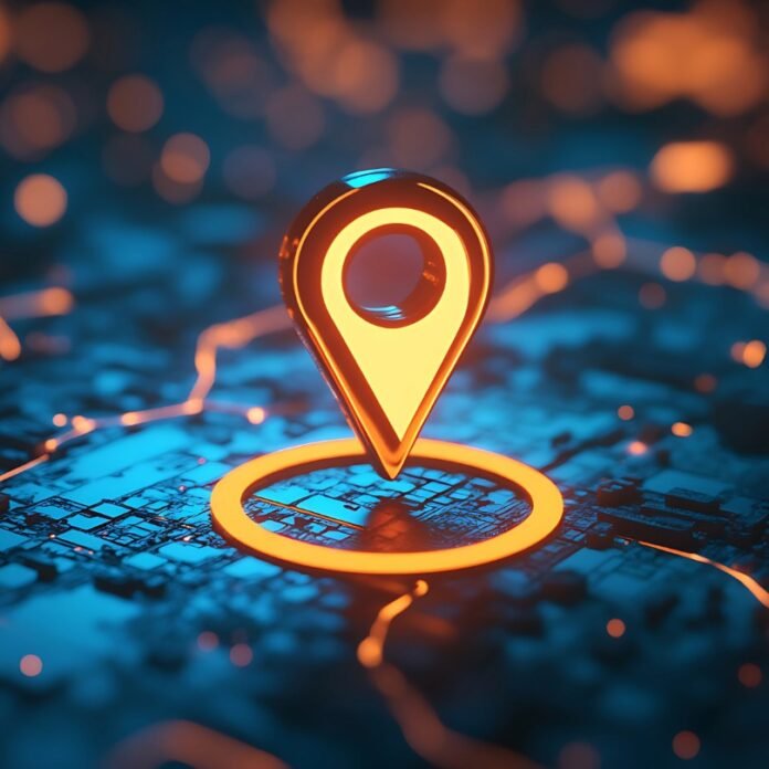 Securitate date Irlanda - ilustrație conceptuală cu locația telefoanelor mobile și riscuri privacy