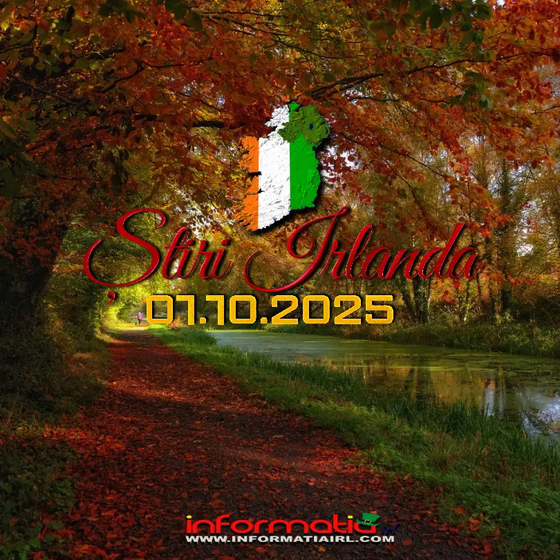 Știri Irlanda 01 octombrie 2025
