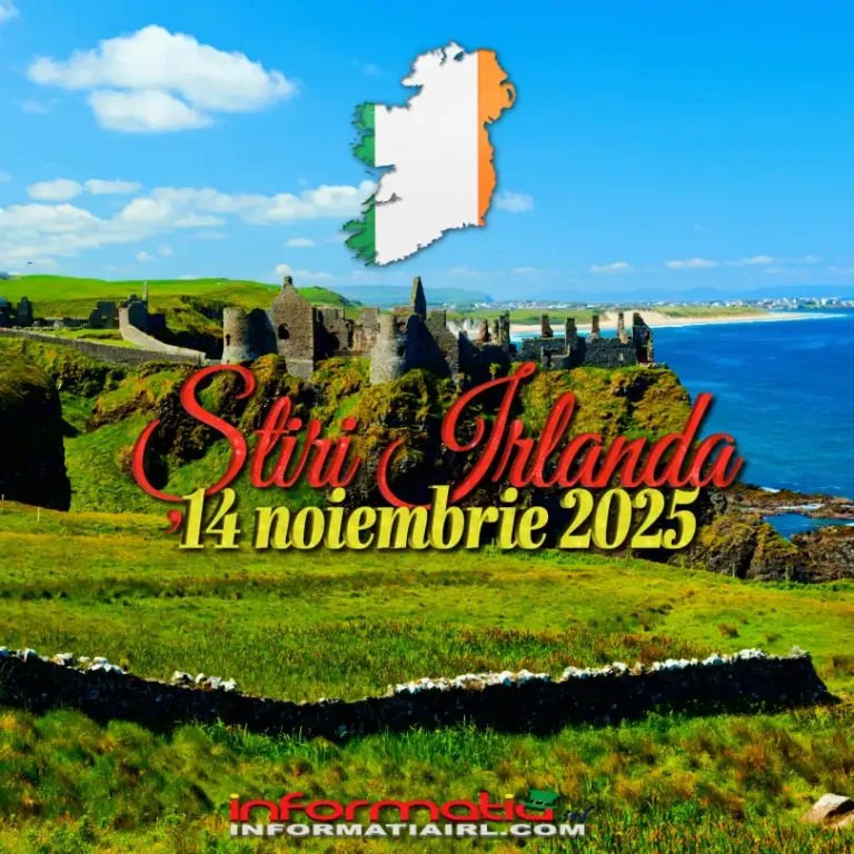 Știri Irlanda 14 NOIEMBRIE 2025