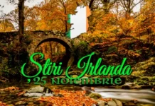 Știri Irlanda ☘️ 25 noiembrie 2025 Știri Irlanda