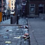 Centrul Dublinului o problemă de curățenie