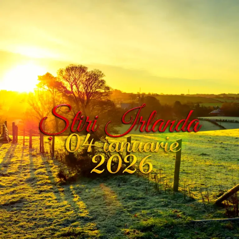 Știri Irlanda 04 IANUARIE 2026