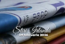 Stiri Irlanda 09 februarie 2026